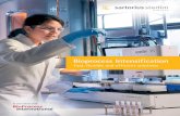 BPI Sartorius HR...4 BioProcess International 17(11–12)s NOVEMBER–DECEMBER 2019 SPONSOREDD rivers for process intensification include lowered manufacturing costs, shortened production