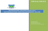 MAKHADO MUNICIPALITY INTEGRATED DEVELOPMENT PLAN€¦ · 1.5.1 Organisational Arrangements ... 2.3.3 Age Structure and Sex ... Table2.4.2.2c: Tshino population concentration areas