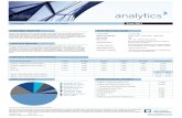 Analytics Ci Balanced Fund of Funds - Momentum · Analytics is an indirect shareholder of Ci. As a shareholder, Analytics may earn dividends from time to time and participation in