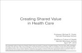 Creating Shared Value in Health Care Files/20160416 - CVS... · • In 2011, CVS redefined its business around improving patient health, not just operating convenience stores with