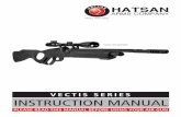VECTIS SERIES INSTRUCTION MANUALPlease read this manual completely before handling or shooting your air gun. It is the sole responsibility of the user to operate this air gun properly