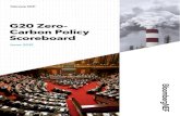 G20 Zero-Carbon Policy Scoreboard · 2021. 2. 1. · Scoreboard methodology 1 Scoreboard results 1 Section 1. Introduction 3 1.1. Context 3 1.2. Scoreboard methodology 6 Section 2.