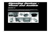 Signaling Devices - Visual and Audible...Most Cooper Crouse-Hinds strobes, steady, and flashing beacons come in six lens colors: amber, blue, clear, green, magenta and red. Cooper
