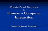 Human - Computer Interaction · 2014. 7. 31. · 2012 Academic Program Review Conducted by Information School, U. Michigan HCII, CMU CS Dept, U. Washington Informatics Dept, UC Irvine