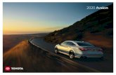 MY20 Avalon eBrochure - Toyota€¦ · Page 4 TRD PURPOSEFUL STANCE Avalon TRD takes handling and striking design even further. TRD-tuned shocks improve body control, handling agility