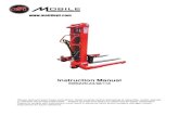 Instruction Manual - Mobile Industries Inc.mobilept.com/stackers/ems22nparts.pdf · Instruction Manual EMS22N-63/98/118 Please read and save these instructions. ... operation and