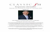 Week 52 2020 V2 Classic FM programme information[4] · Old Christmas Music ... Cello Concerto No.1 in C major Steven Isserlis directs the German Philharmonic Chamber Orchestra from