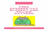 Irish Pusheen Cat - Crochet Blanket Pattern · 2021. 3. 16. · Irish Pusheen Cat - Crochet Blanket Pattern - PrettyThingsByKatja Written instructions: You start by chain 131 in yellow,