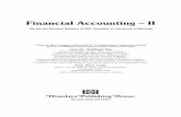 Financial Accounting – II - Dr.Nishikant Jha · 2020. 5. 27. · Preface It is a matter of great pleasure to present this revised edition of the book on Financial Accounting –
