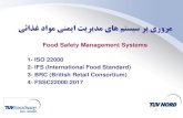 Food Safety Management Systems - umsu.ac.ir4- FSSC22000:2017 2 DIN EN ISO 22000 Food Safety Management Systems ISO 22000:2005 3 ISO 22000:2005 4 ISO 22000:2005 5 ISO 22000:2005 6 ISO