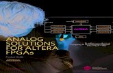 Analog Solutions For Altera Product Guide...Analog Solutions for Altera FPGAs A message from the Vice President, Product Marketing, Corporate Marketing, and Technical Services, Altera