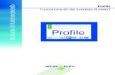 Profile - Mettler Toledo...Profile Funzionamento del rivelatore di metalli Manuale di funzionamento 30488041A 29/06/2018 13:01 - Schema ST4 PDF engine - Layout by Victor Mahler