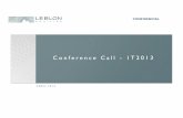 Conference Call - 1T2013 - Leblon Equities Gestão de Investimentosleblonequities.com.br/wp-content/uploads/2020/05/leblon1t13call.pdf · *Carteira referente a 28/03/2013 **Potencial