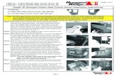 Jeep® JK Wrangler Plastic Rear Corner Armor Installation Instructions · 2013. 2. 7. · Jeep® JK Wrangler Plastic Rear Corner Armor Installation Instructions - Page2 Page 2 PAGE