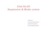 Unit No.03 Suspension & Brake system · 2018. 7. 3. · ANTILOCKING BRAKING SYSTEM {abs} SOURCE: Internet Anti-lock braking system (ABS) is an automobile safety system that allows