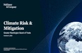 Climate Risk & Mitigation€¦ · Source: McKinsey Global Institute, 'Climate risk and response: Physical hazards and socioeconomic impacts', January 2020. Based on RCP 8.5. 1. Defined