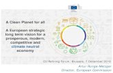 A Clean Planet for all A European strategic long term vision for a … · 2018. 12. 21. · A Clean Planet for all. A European strategic long term vision for a prosperous, modern,