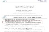 APPRENTISSAGE NON-SUPERVISÉ - PSL · 2018. 11. 13. · Apprentissage NON-supervisé, Pr. Fabien Moutarde, Centre de Robotique, MINES ParisTech, PSL, Nov. 2017 15 Restricted Boltzmann