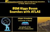 BSM Higgs Boson Searches with ATLASmoriond.in2p3.fr/QCD/2012/SundayAfternoon/Kroseberg.pdfDecays to γγ, WW, ZZ, Zγ Here: focus on γγ (enhanced w.r.t. SM for light(!) Higgs) arXiv:1101.0593v3