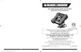 300 AMP SLIM JUMP-STARTER INSTRUcTIoN MANUALecx.images-amazon.com/images/I/A1jCdnP288S.pdf · 2016. 2. 19. · Thank you for choosing the Black & Decker 300 Amp Slim Jump-Starter.