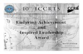 Enduring Achievement and Inspired Leadership Award · 2012. 10. 3. · “Continuity in Dynamics Coalition Operations” ... “Deadlock and Trap Analysis in Petri Nets” “On Verifying