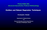 Outliers and Robust Regression Techniquesfaculty.washington.edu/cadolph/503/topic6.p.pdfPOLS/CSSS 503: Advanced Quantitative Political Methodology Outliers and Robust Regression Techniques