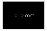 fono mm - Rega · 2020. 10. 9. · The Fono MM has been designed to be effective, easy to use, and above all, to reproduce music. The Fono MM uses a fully discrete, cascaded, complementary