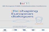 Re shaping European dialogues - European Committee of the ...€¦ · e du emo queuRu eWier t Rue d’Arde ne Rue deTrèv es Rue d'Idali R u e G c a r le Rue de Trèves R u e d u