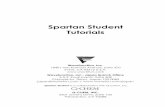 Spartan Student Tutorials - Washington University in St. Louis · Chapter 1 1 Chapter 1 Walking Through Spartan Student This chapter, in the form of a tutorial, introduces a number