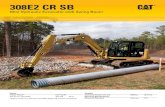 Mini Hydraulic Excavator with Swing Boom · 2018. 8. 8. · The Cat 308E2 CR SB Mini Hydraulic Excavator delivers high performance with the versatility of a swing boom front linkage