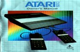 Atari 5200 Owner's Manual - Video Game Console Library · 2011. 10. 15. · Maintaining Your ATARI 5200 Your ATARI 5200 will bring you many years of enjoyment. To keep it in good