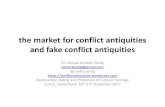 the market for conflict antiquities and fake conflict ... · book smuggler has confessed to being approached, but chose imprisonment over recruitment (Roonemaa, 2017b). ... daily’