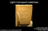 Light transport matrices - Carnegie Mellon Universitygraphics.cs.cmu.edu/courses/15-463/2018_fall/lectures/... · 2019. 4. 22. · • Woodham et al., “Photometric stereo: A reflectance