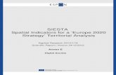 SIESTA Spatial Indicators for a ‘Europe 2020 Strategy’ Territorial Analysis · 2019. 7. 8. · BE10 Bruxelles 6,12 TR71 Kirikkale 0,55 CZ06 Jihovýchod 2,18 Country codes: BE