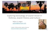 Exploring Genealogy of Jewish Street in Kishinev, Jewish ......Jewish Genealogy 14 Records available at the Moldovan State Archive: 1. Birth, death, marriage records. 2. Revision Lists,