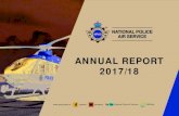ANNUAL REPORT 2017/18 - NPAS(NPAS London) 16 miles away and form part of the national network of 15 bases. 2017/18 was the first full financial year for NPAS operating with a 15 base