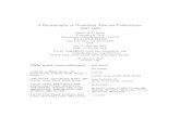 A Bibliography of Numerical Analysis Publications, 1990{1999ftp.math.utah.edu/pub/tex/bib/numana1990.pdfA Bibliography of Numerical Analysis Publications, 1990{1999 Nelson H. F. Beebe
