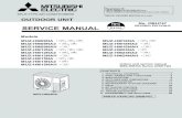 HFC No. OBH747 REVISED EDITION-E SERVICE MANUAL...SERVICE MANUAL No. OBH747 REVISED EDITION-E Indoor unit service manual MSZ-HM•NA Series (OBH746) ... Refrigerant charge (R410A)