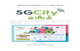 5GCity Newsletter # 5 July 2019...2020/03/05  · 6th OSM Hackfest in LUCCA! ETSI's Centre for Testing and Interoperability and the OSM community are organizing the 6th OSM Hackfest