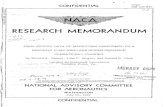 RESEARCH MEMORANDUM - UNT Digital Library/67531/metadc...Republic F-84F is a single-place jet-propelled fighter-bomber airplane having a swept wing and empennage. The airplane is equipped