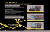 CEMENT - Promat (HK) Limited · 2015. 10. 16. · Standard: BS EN 196-1, BS EN 12390 Annex B, ASTM C 109, BS 4550 These Computer Automatic Cement Test Machines are designed to test