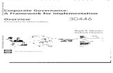 Corporate Governance: A Framework for Implementation ...documents1.worldbank.org/curated/pt/831651468781818619/...Sir Adrian Cadbury London, September 20, 1999 vi Corporate Governance: