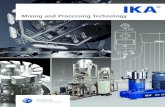 Mixing and Processing Technology · 2020. 10. 29. · mixing industry, as well as engineered systems. This presence was established and strengthened by the innovative technology of