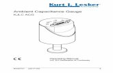 KJLC ACG - Digivac Vacuum Engineering · • Before beginning to work, find out whether any vacuum com-ponents are contaminated. Adhere to the relevant regulations and take the necessary