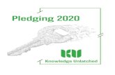 Pledging 2020 · 2020. 10. 8. · KU Select 2020 - Co mmunication, Cultural & Media Studies Frontlist onl y KU 2020 Commu-nication & Media 46 Books 20 Books 1.665 $ 1.485 € 1.310