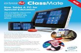 InclusiveTLC | Igniting The Hidden Potential · 2019. 3. 1. · The Inclusive ClassMate Tablet provides independent power, flexibility for positioning portability and convenient connectivity