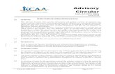 Advisory Circular - KCAA...ii) Functions and responsibilities of Flight crew and flight operations officers/flight dispatchers in initiation, continuation, diversion and termination