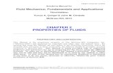 CHAPTER 2 PROPERTIES OF FLUIDSmjm82/che374/Fall2016/Homework/... · 2013. 9. 3. · 2-1 Solutions Manual for Fluid Mechanics: Fundamentals and Applications ... PROPERTIES OF FLUIDS