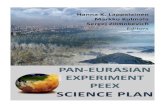 PAN-EURASIAN EXPERIMENT (PEEX) SCIENCE PLAN · 2020. 10. 21. · PAN-EURASIAN EXPERIMENT (PEEX) SCIENCE PLAN 6 geographical domain, and was renamed the Pan-Eurasian Experiment (PEEX).