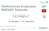 Performance Evaluation MAQAO Toolsuite - Teratec...Hardware counters profiles: cache oriented compute oriented Innermost loops can then be analyzed by the code quality analyzer module